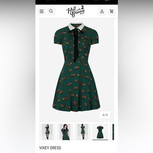 Hell Bunny ‘Vixey’ Fox Dress